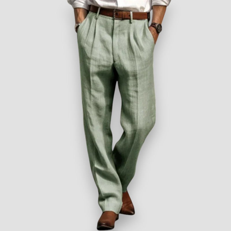 Lenoir™ | Pantalon classique en lin
