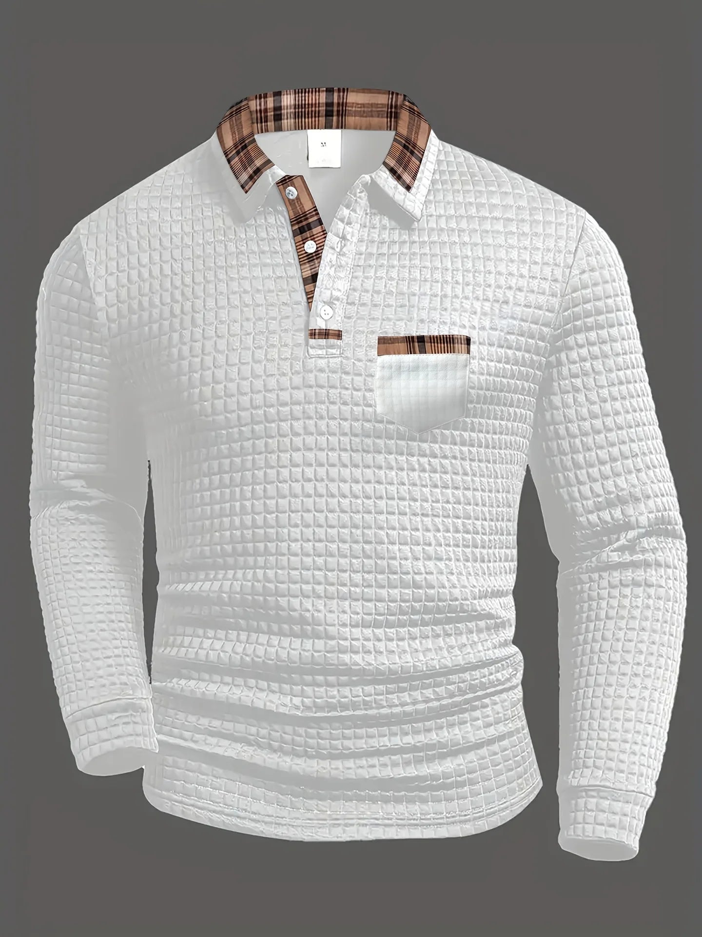 Lenoir™ | Polo à motif à carreaux