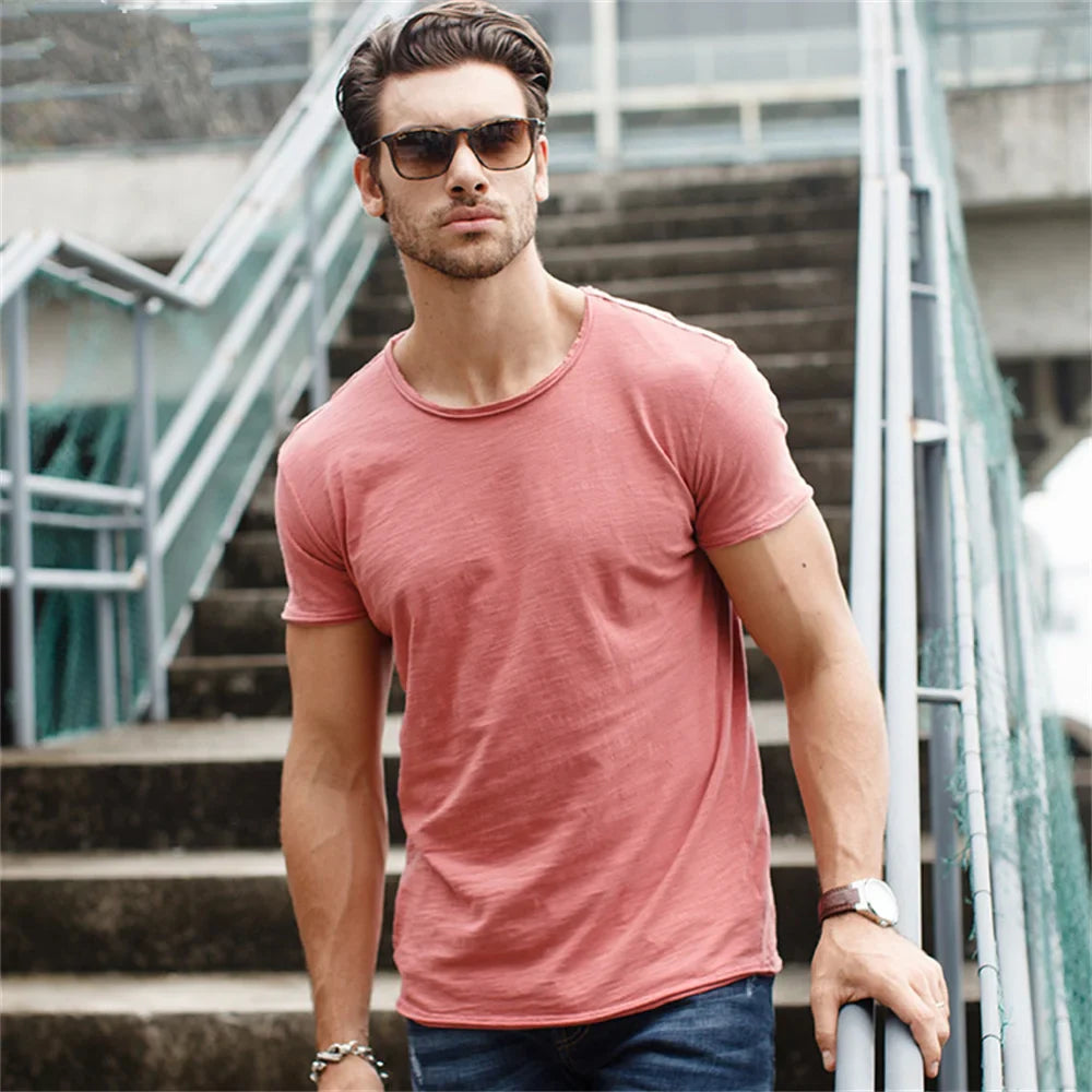 Lenoir™ | T-shirt à col rond (1+1 gratuit)