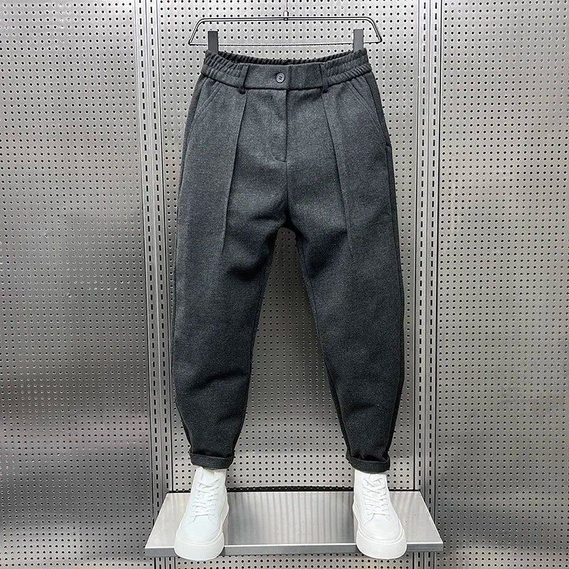 Mathieu - Pantalon élégant chiné