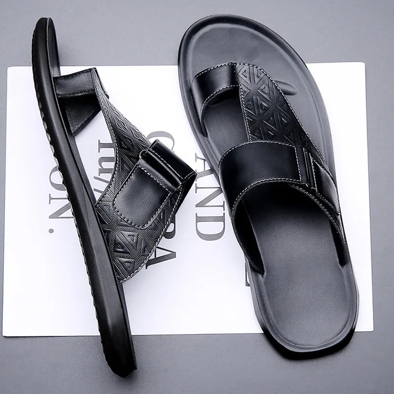 Lenoir™ | Sandales Ashmere en cuir