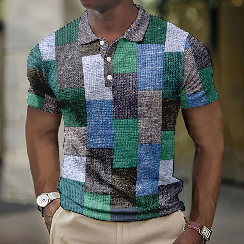 Lenoir™ | Polo multicolore au style moderne
