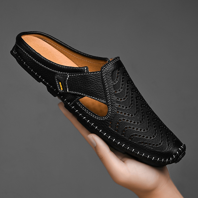 Lenoir™ | Sandales respirantes en cuir italien