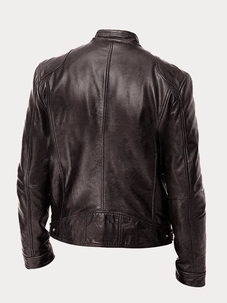 Lenoir™ | Veste décontractée en cuir