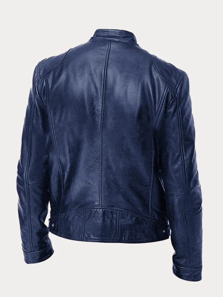 Lenoir™ | Veste en cuir style décontracté