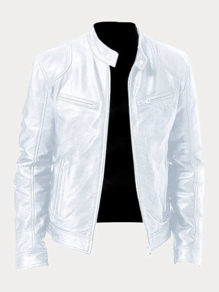 Lenoir™ | Veste en cuir style décontracté