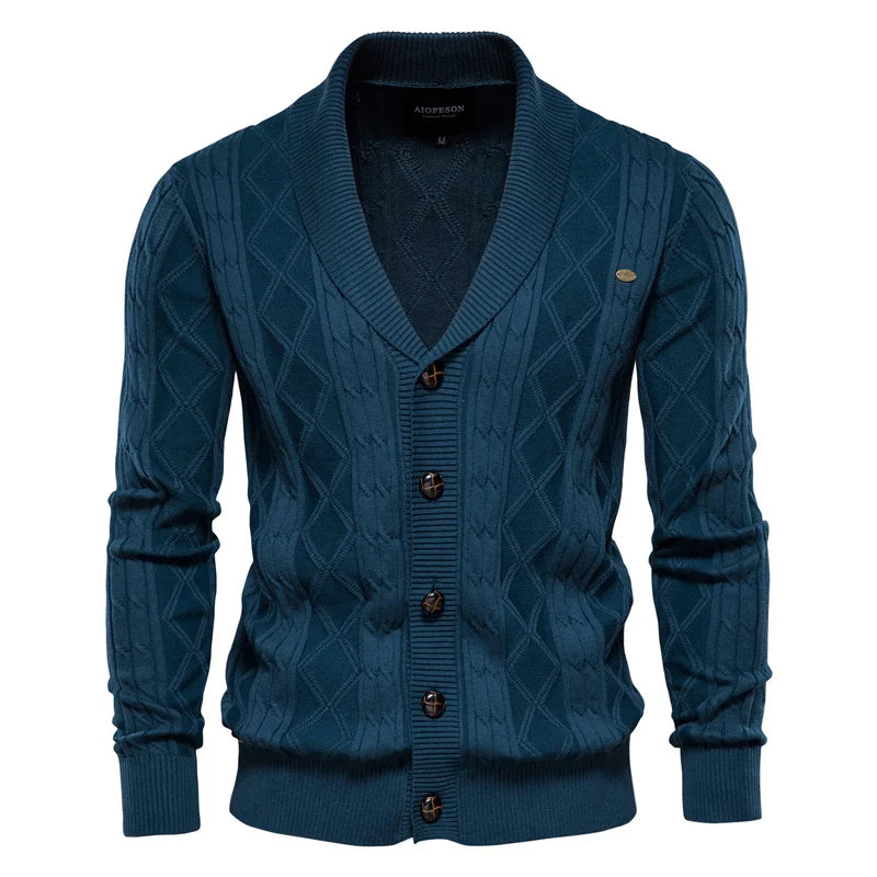 Lenoir™ | Cardigan pour Hommes avec Fermeture à Boutons
