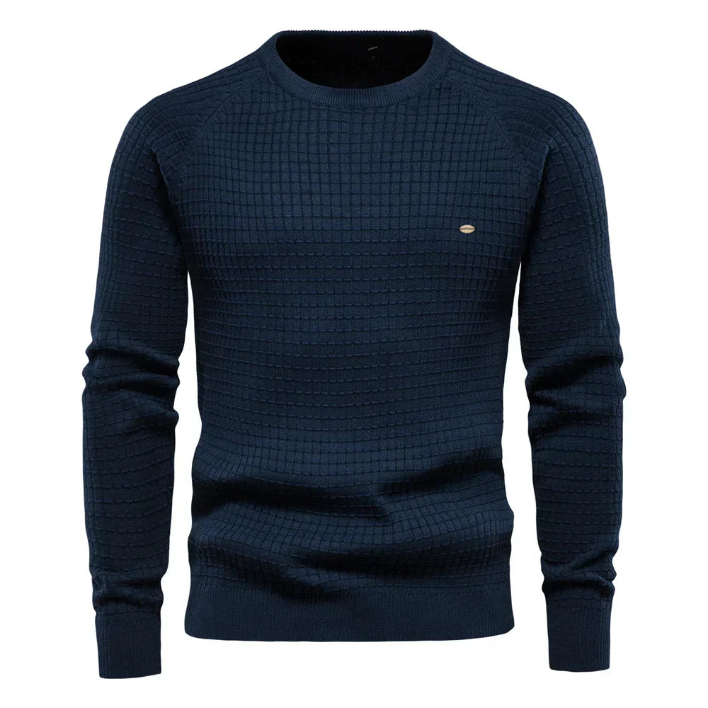 Lenoir™ | Pull pour homme à motif à carreaux