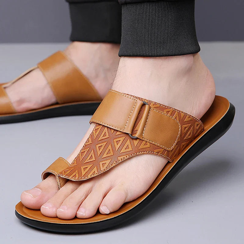 Lenoir™ | Sandales Ashmere en cuir