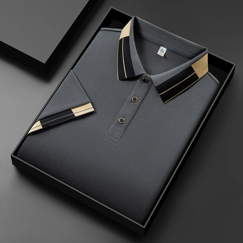Lenoir™ | Polo avec finitions contrastées