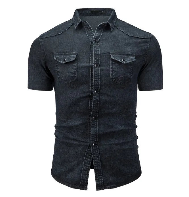 Lenoir™ | Chemise en denim à manches courtes