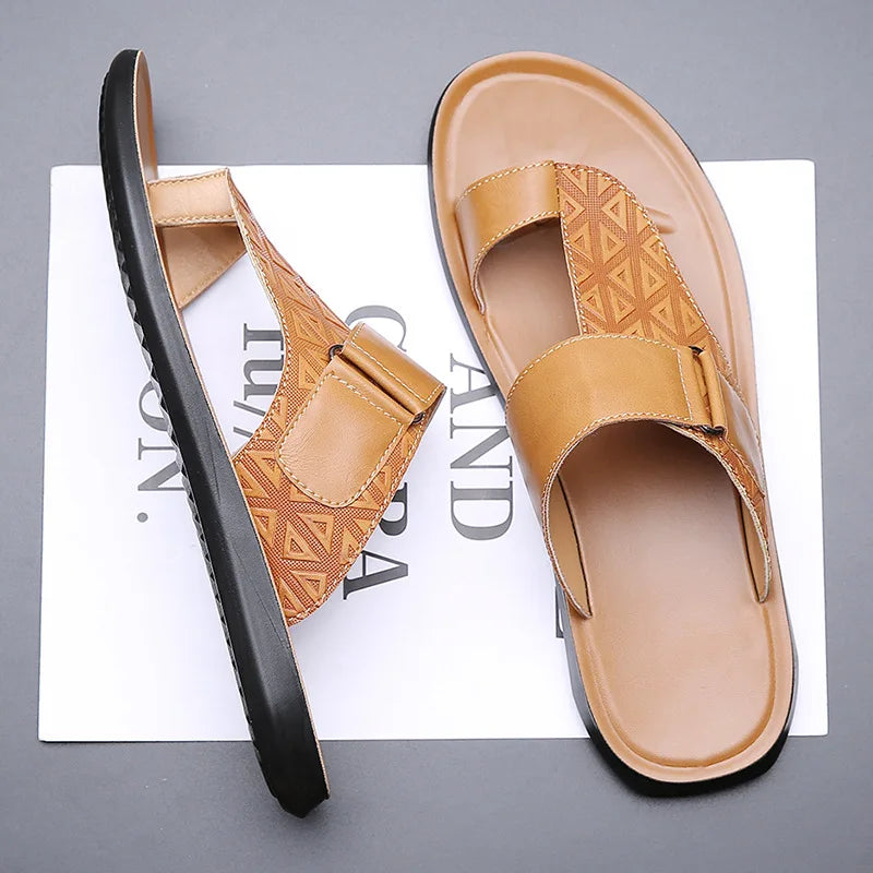 Lenoir™ | Sandales Ashmere en cuir