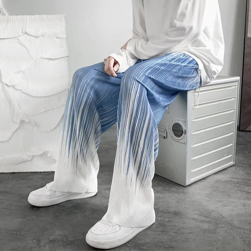 Lenoir™ | Pantalon vintage à jambes larges