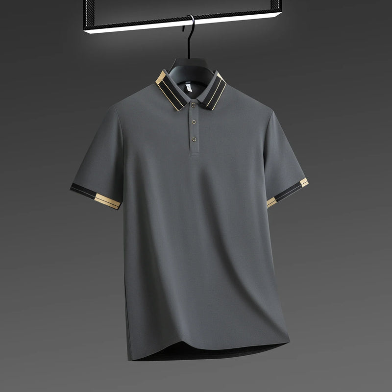Lenoir™ | Polo à finitions contrastées