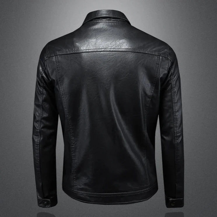 Lenoir™ | Veste ajustée en cuir