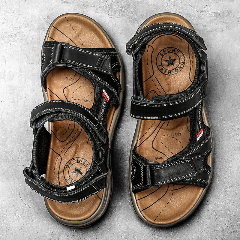 Lenoir™ | Sandales en cuir élégantes