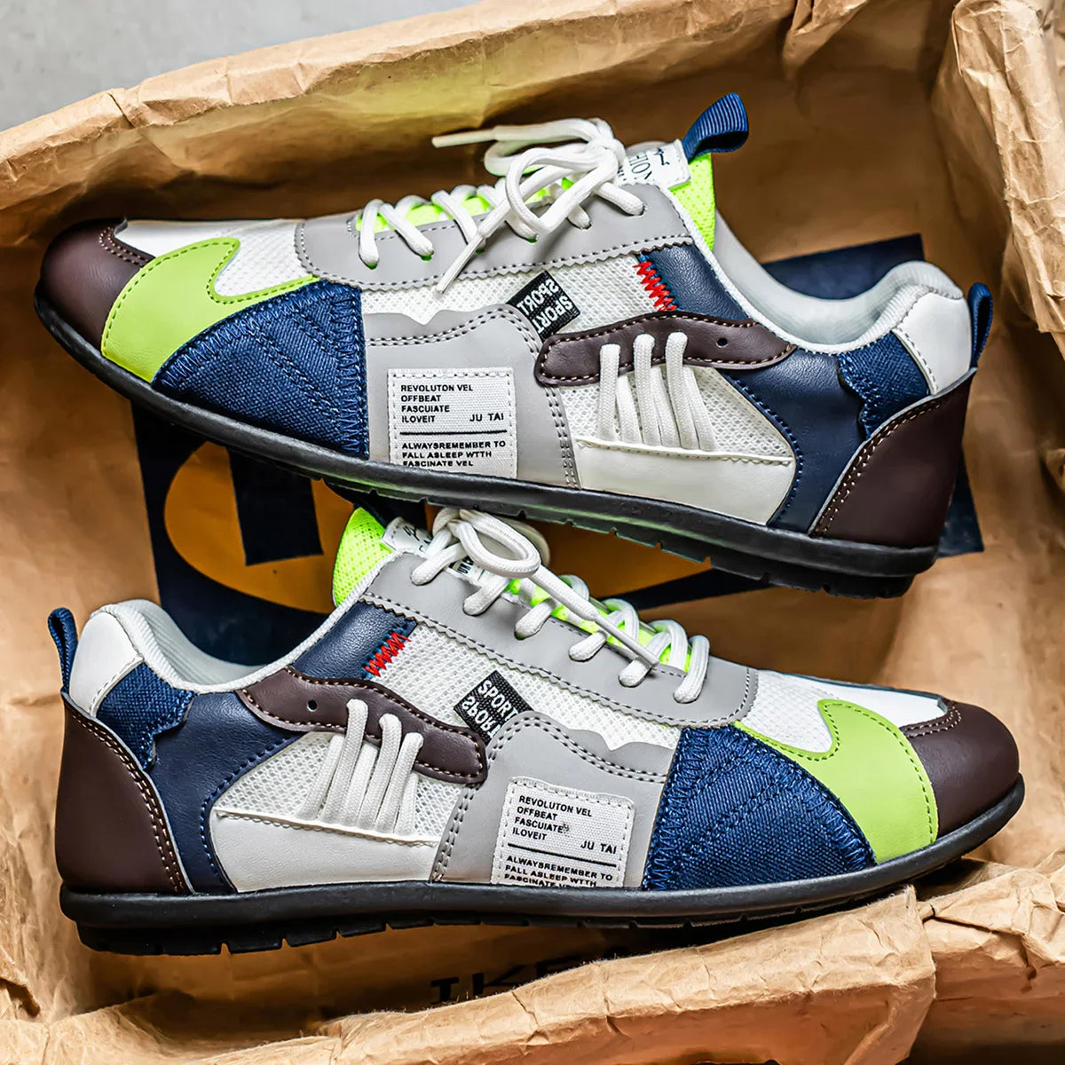 Cazel | Baskets rétro colorées