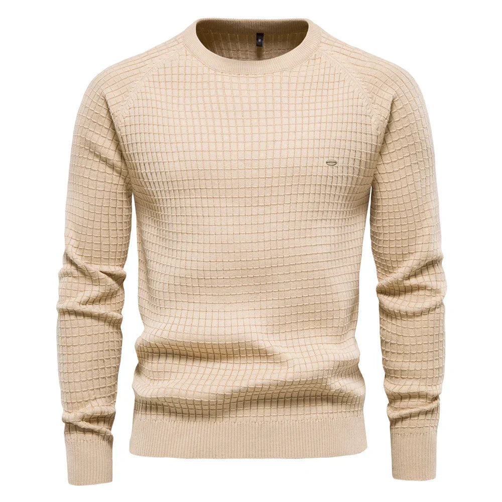 Lenoir™ | Pull pour homme à motif à carreaux