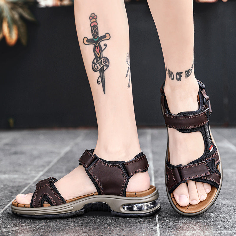 Lenoir™ | Sandales en cuir élégantes