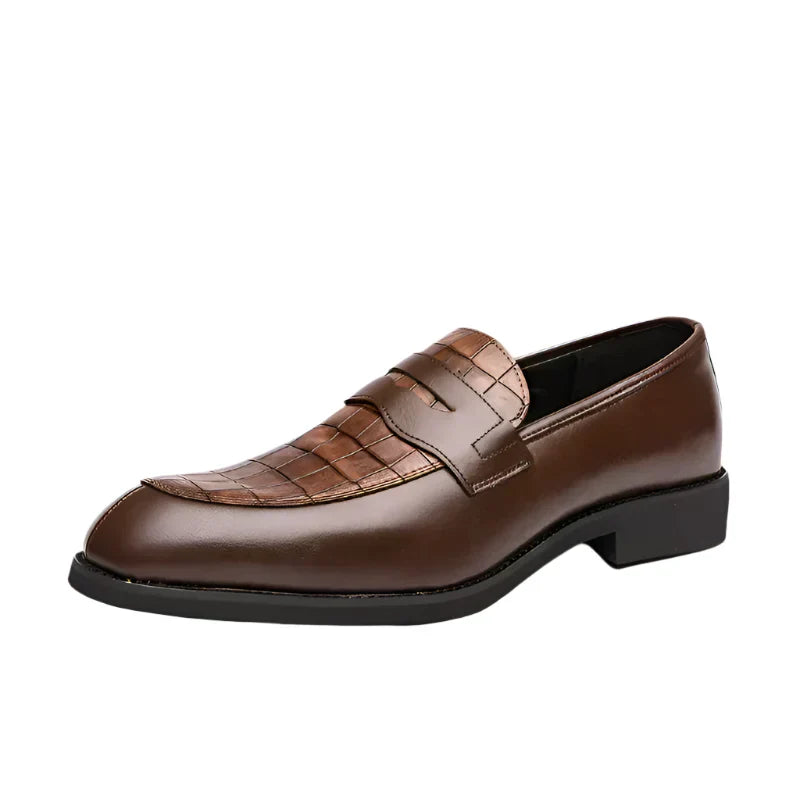 Lenoir™ | Mocassins en cuir de crocodile