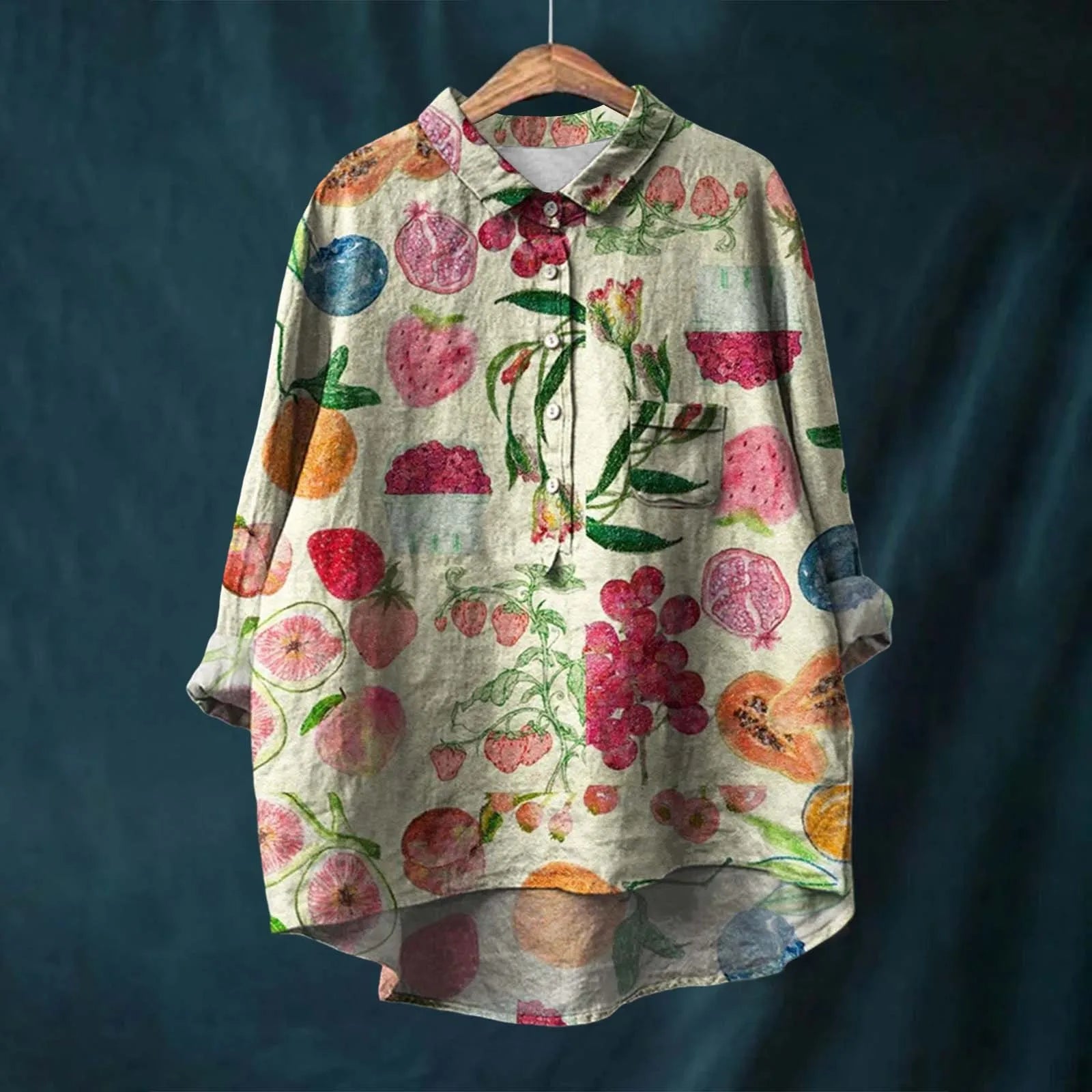 Santina™ | Chemise florale élégante