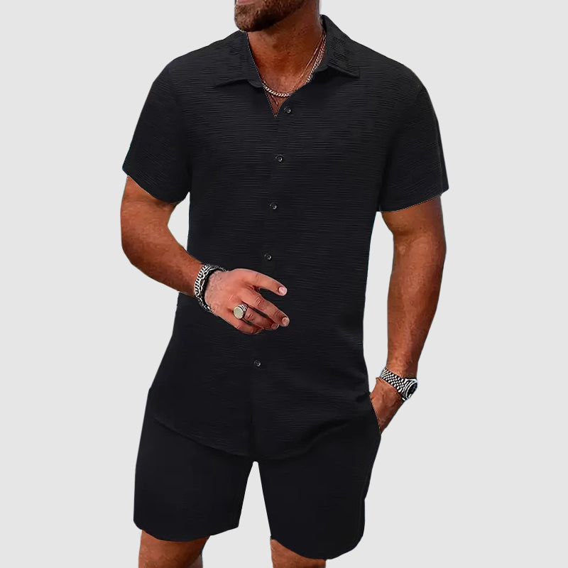 Lenoir™ | Ensemble d’été texturé et léger