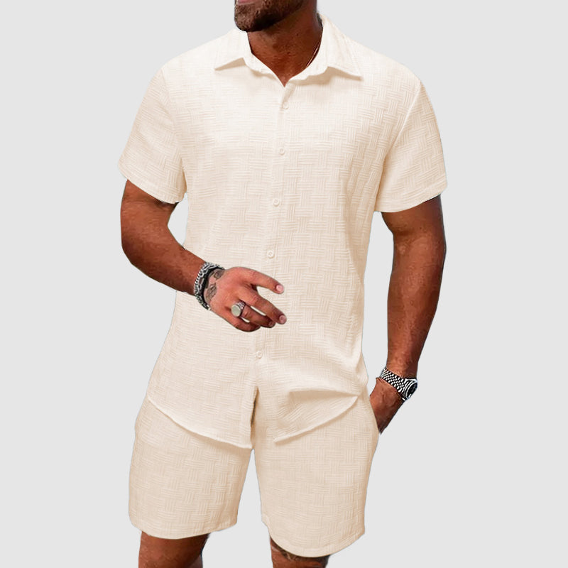 Lenoir™ | Ensemble d’été texturé et léger