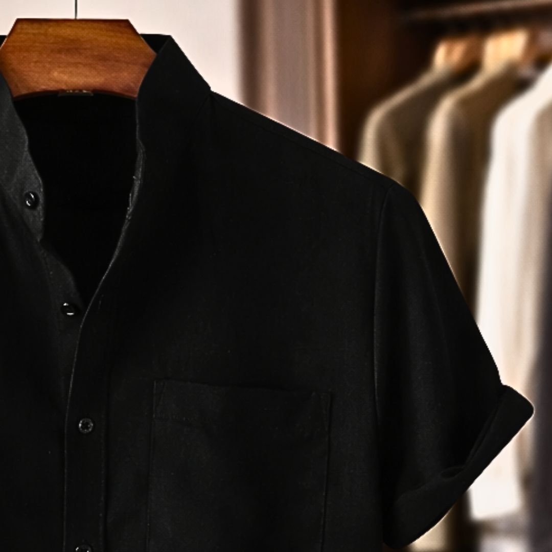 Cazel | Chemise en lin à manches courtes