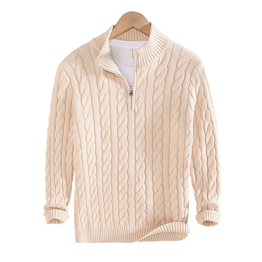Cazel | Pull demi-zippé