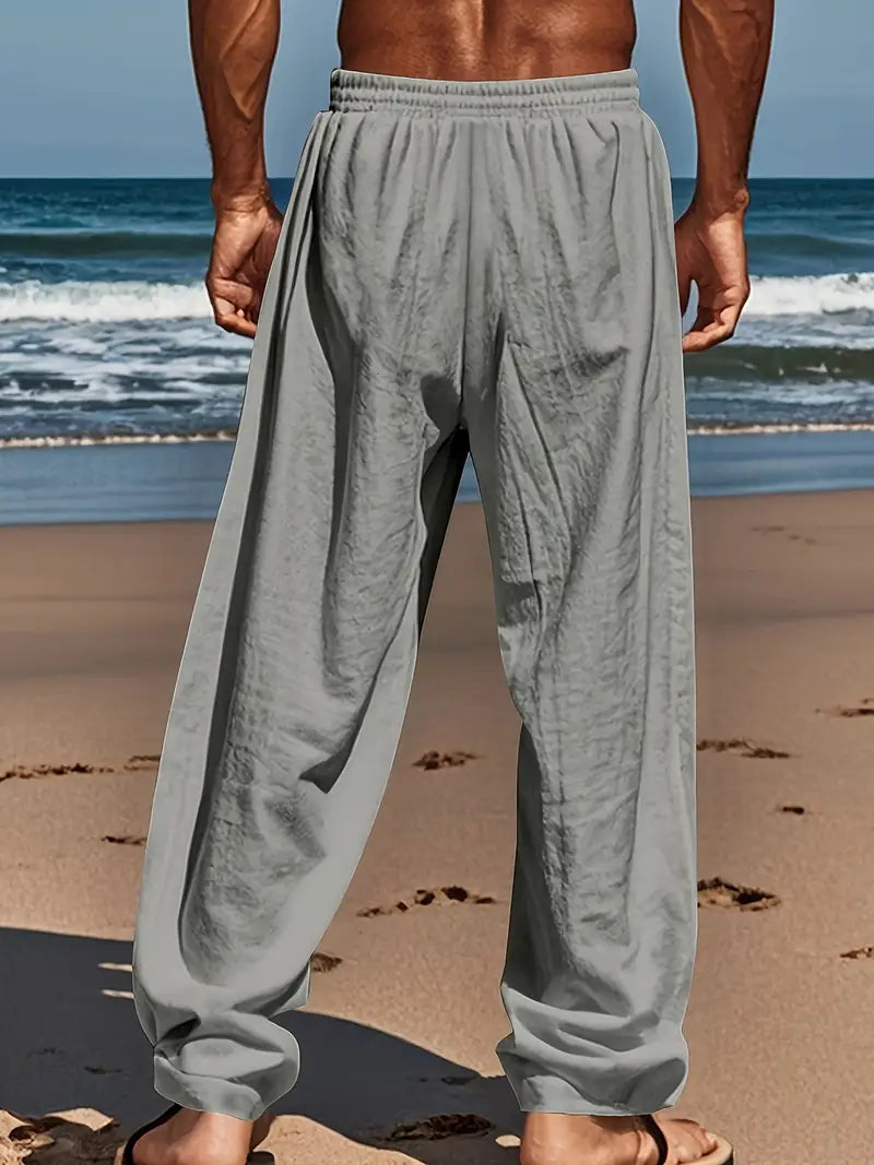 Lenoir™ | Pantalons en Lin Élégants