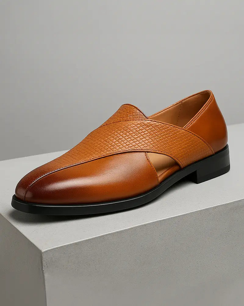 Lenoir™ | Mocassins en cuir véritable