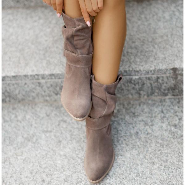 Alexis – Bottines avec Fermeture Éclair Simple et Confort Orthopédique + Support