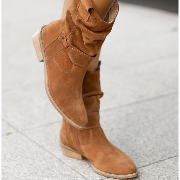 Alexis – Bottines avec Fermeture Éclair Simple et Confort Orthopédique + Support