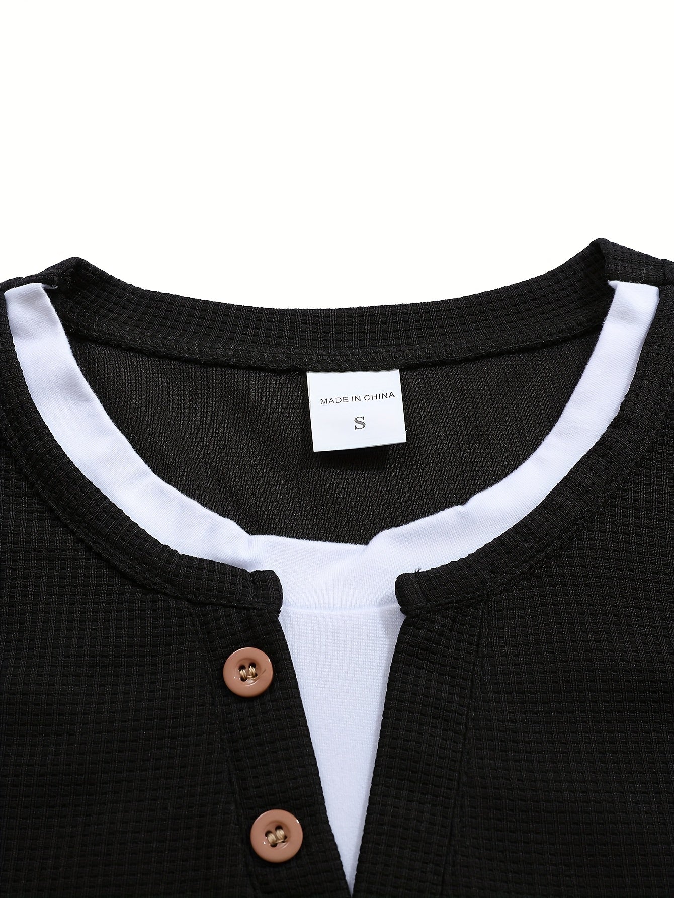 Lenoir™ | Polo à manches longues avec boutons et poche