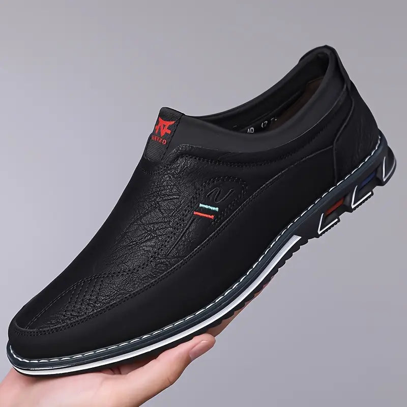 Lenoir™ | Mocassins antidérapants en cuir