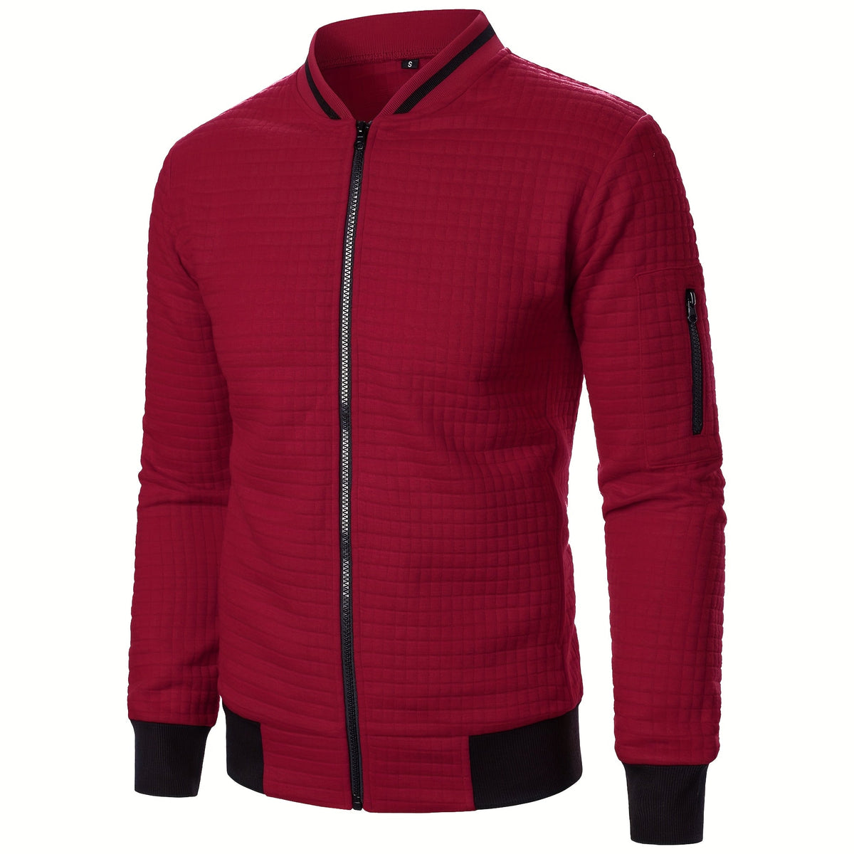 Cazel | Veste cardigan à col montant avec fermeture éclair