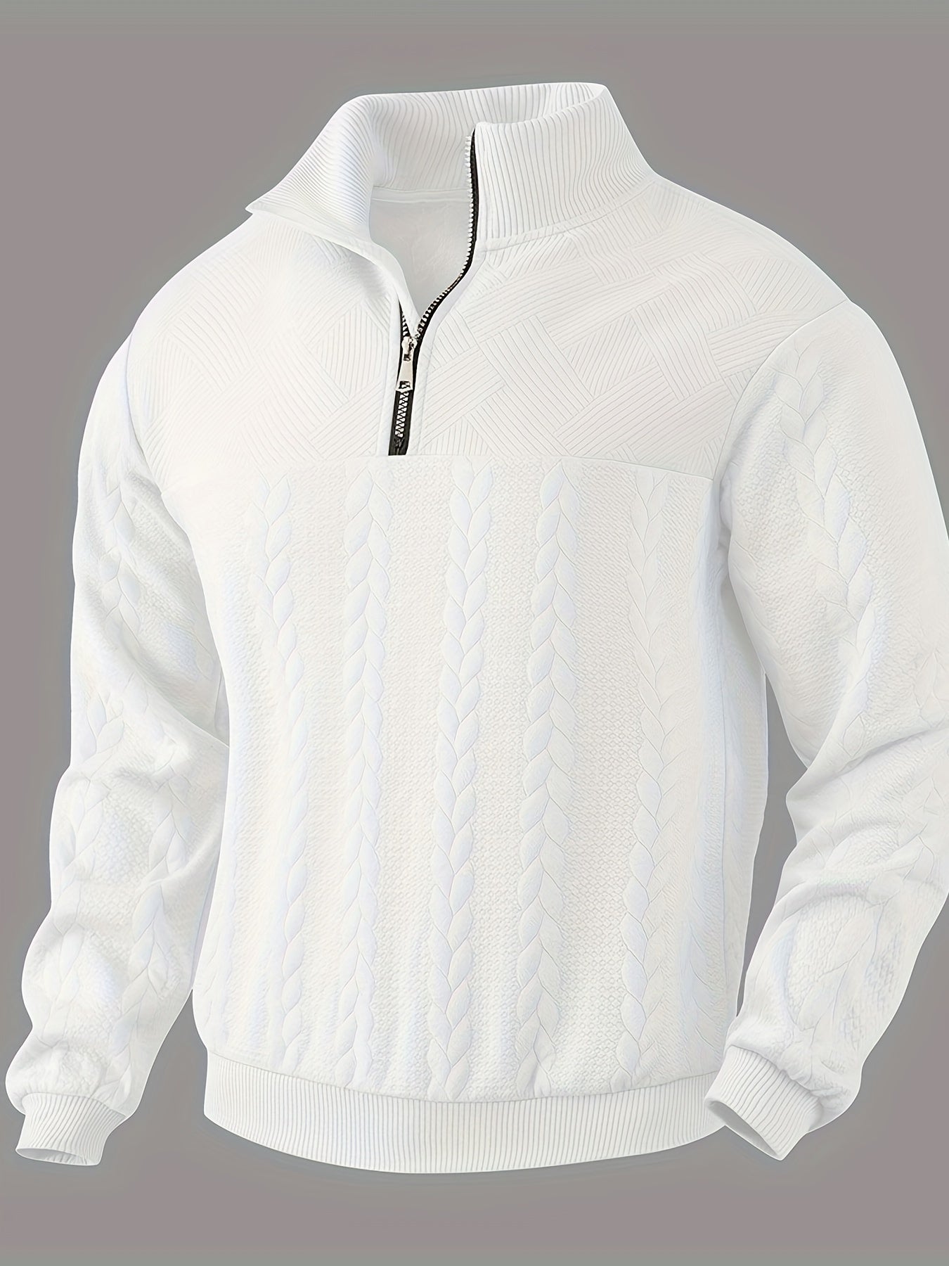 Lenoir™ | Pull vintage à fermeture éclair