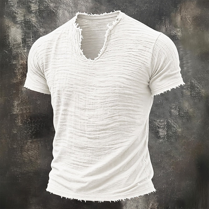 Cazel | T-shirt vintage à col V