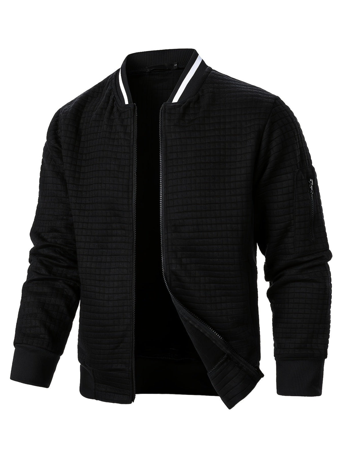Cazel | Veste cardigan à col montant avec fermeture éclair