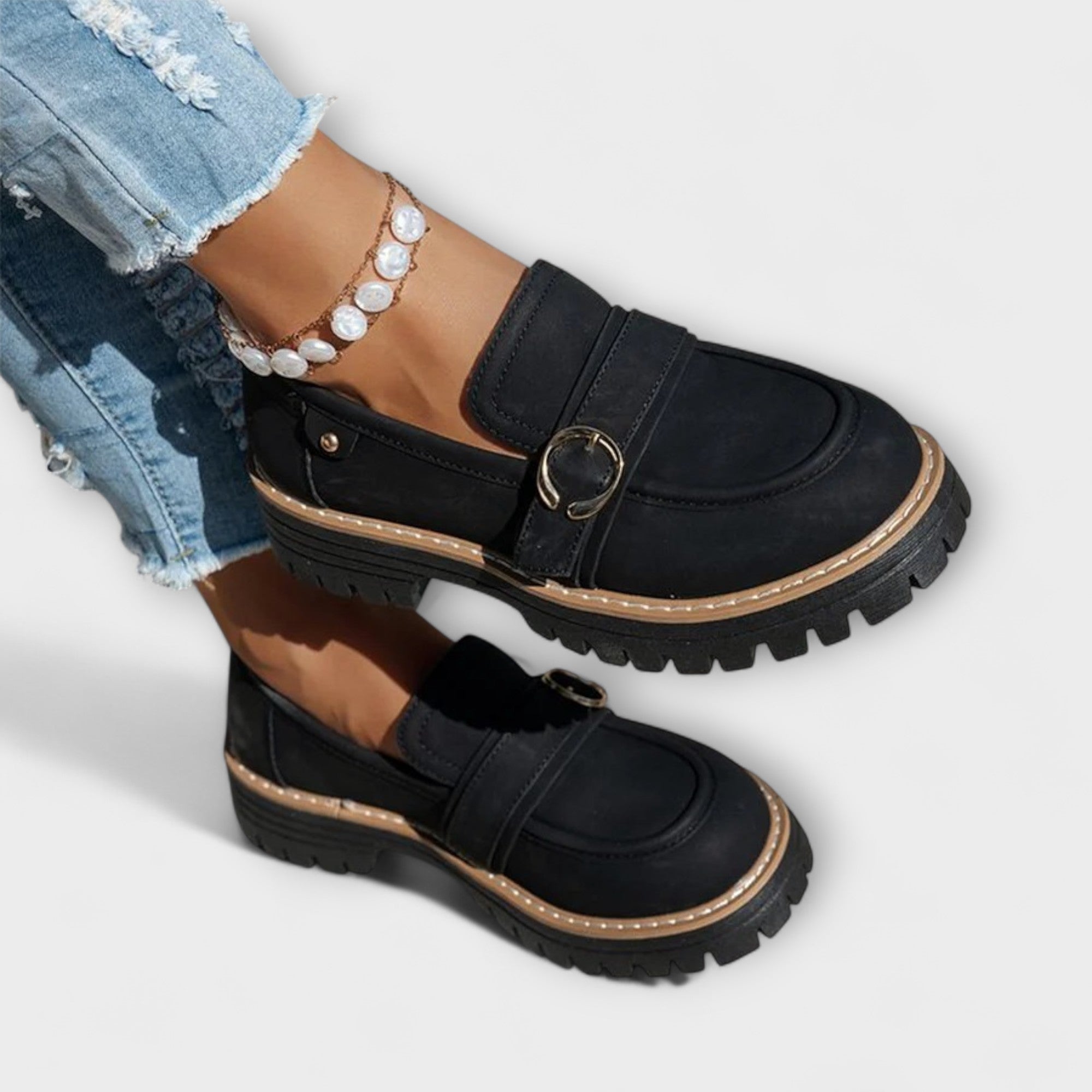 Lenoir™ | Mocassins Décontractés à Bout Rond