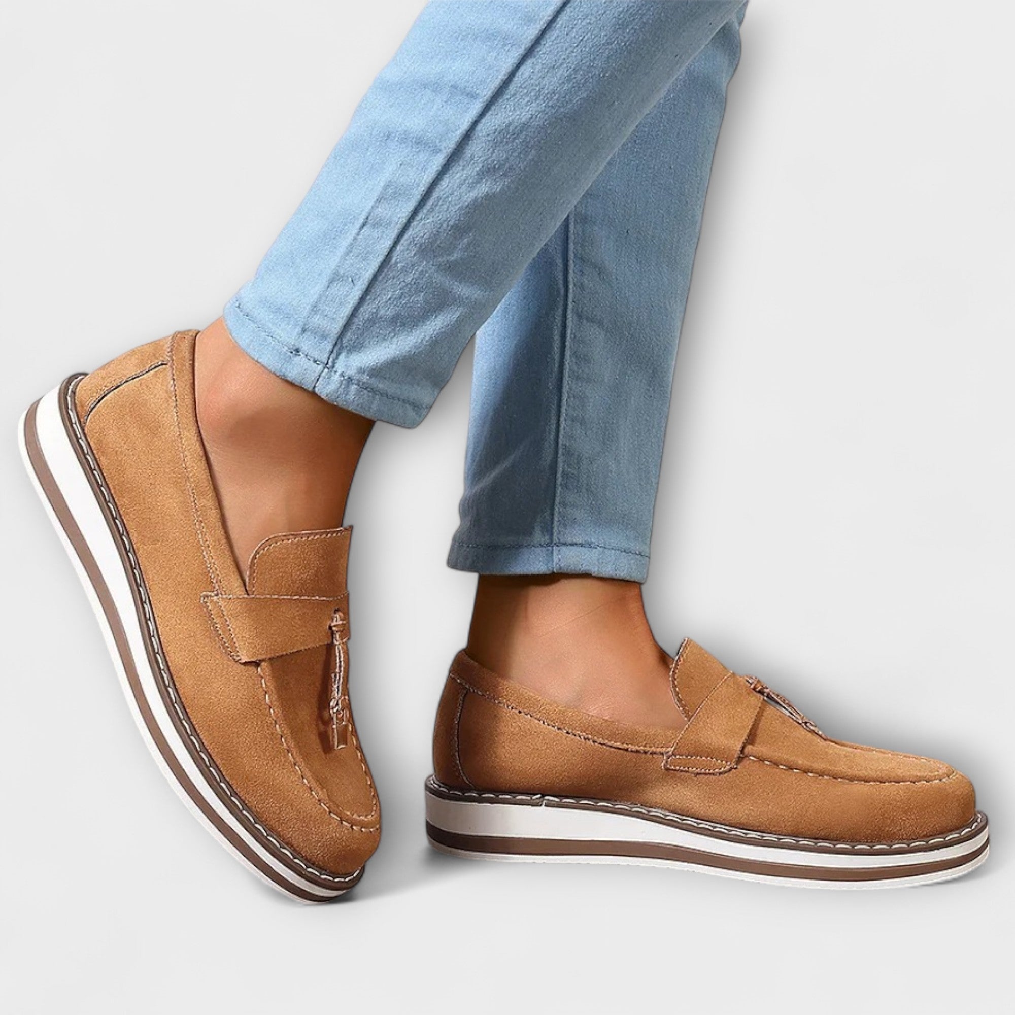 Lenoir™ | Mocassins Décontractés à Bout Ronde