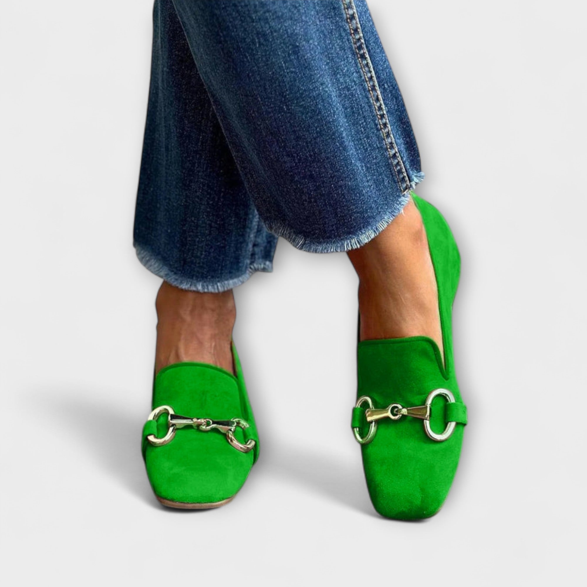 Lenoir™ | Mocassins à bout carré avec boucle