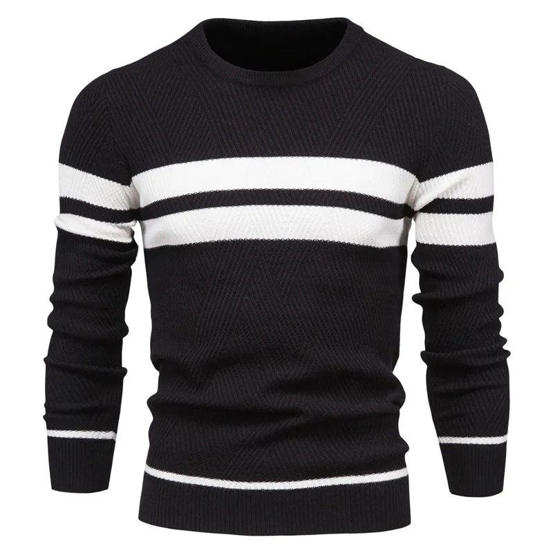 Lenoir™ | Pull patchwork à manches longues