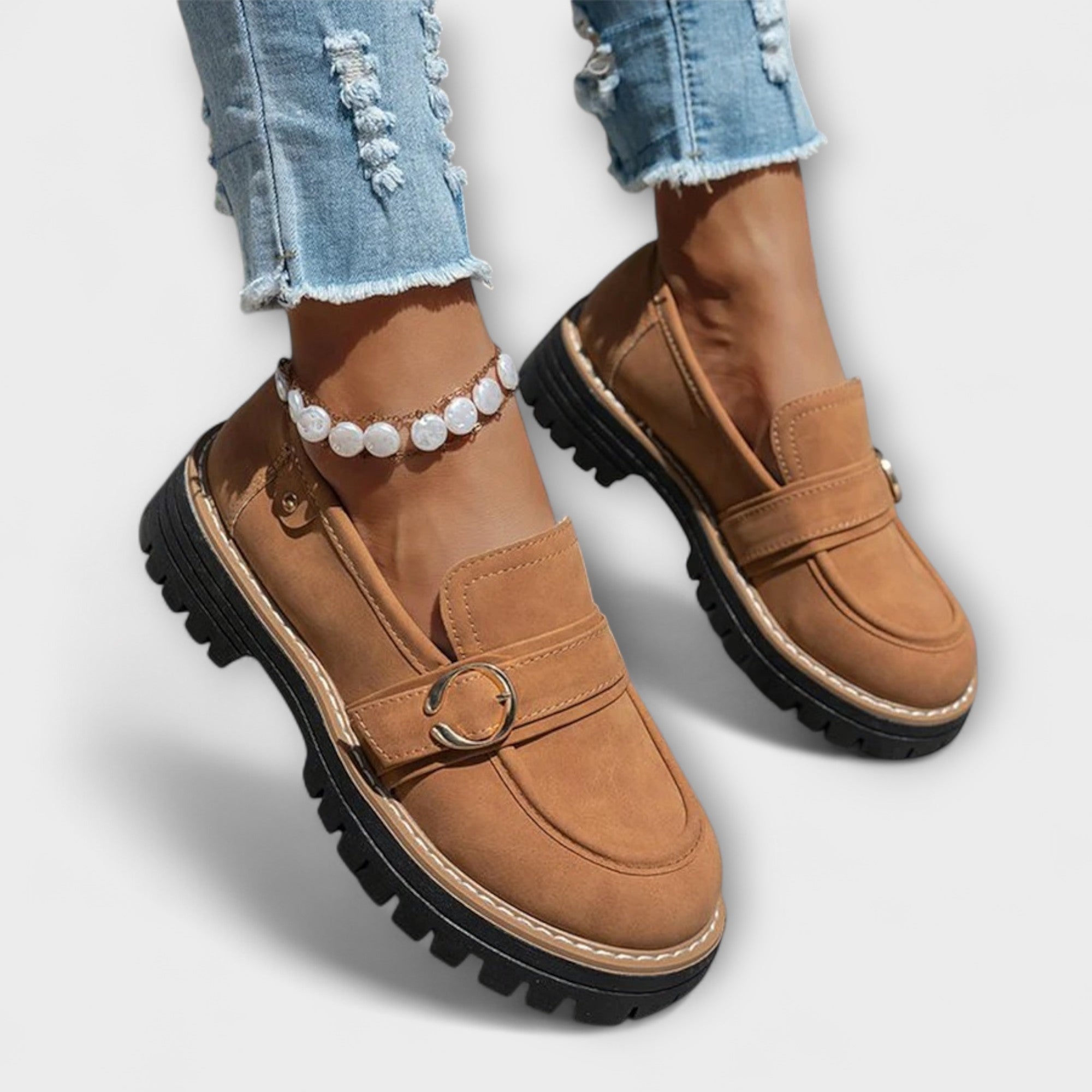 Lenoir™ | Mocassins Décontractés à Bout Rond