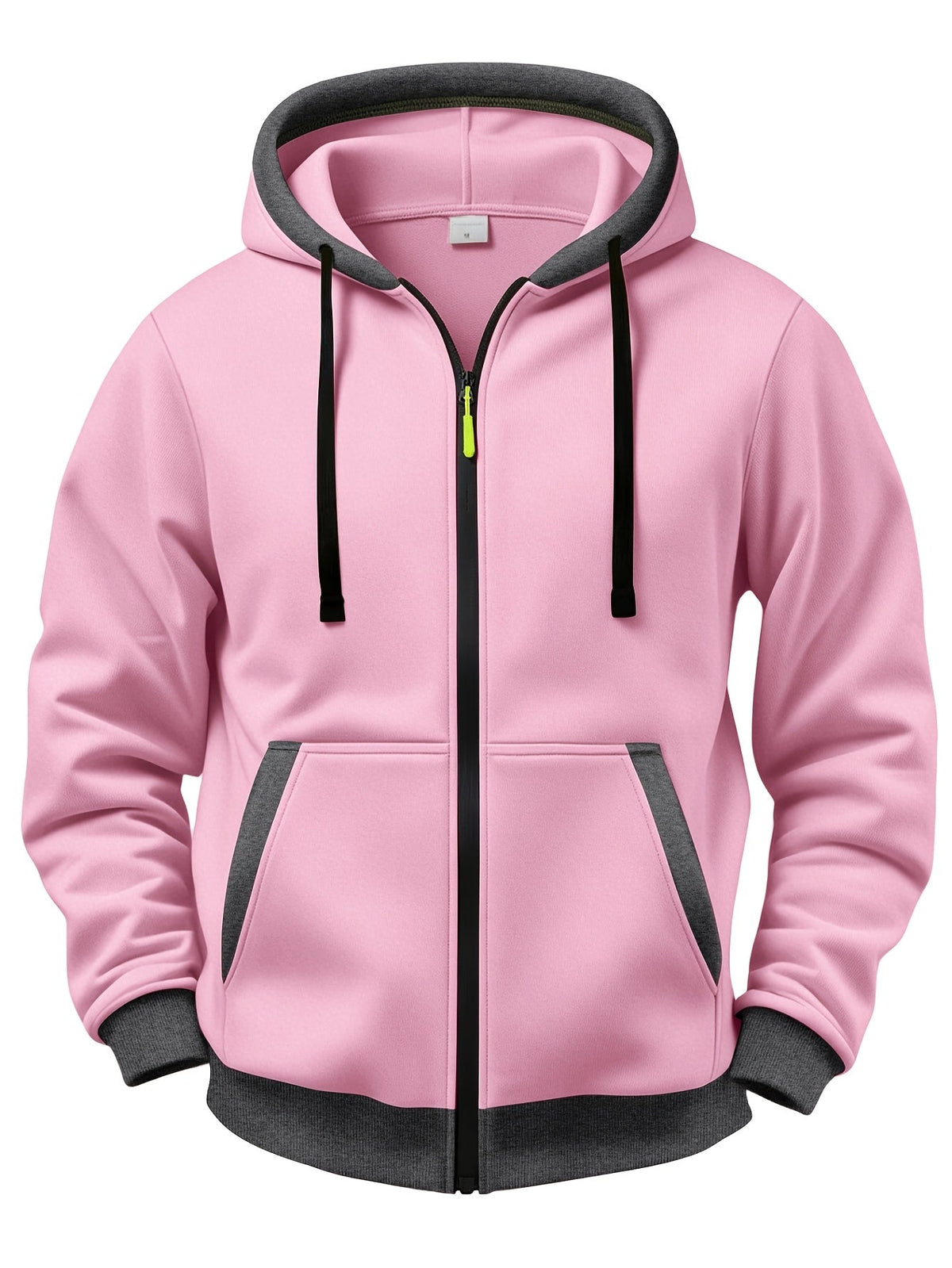 Cazel | Pull d’hiver décontracté à capuche, manches longues et fermeture éclair