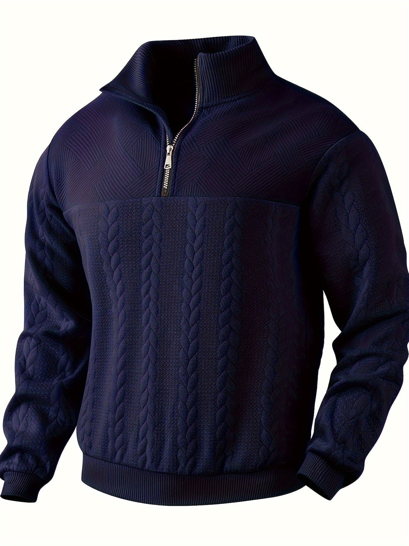 Lenoir™ | Pull vintage à fermeture éclair