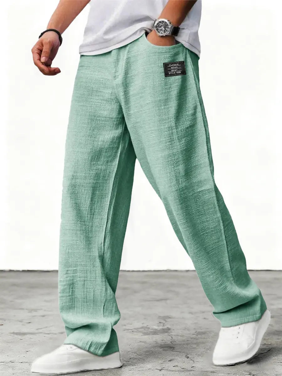 Cazel | Pantalon large en lin