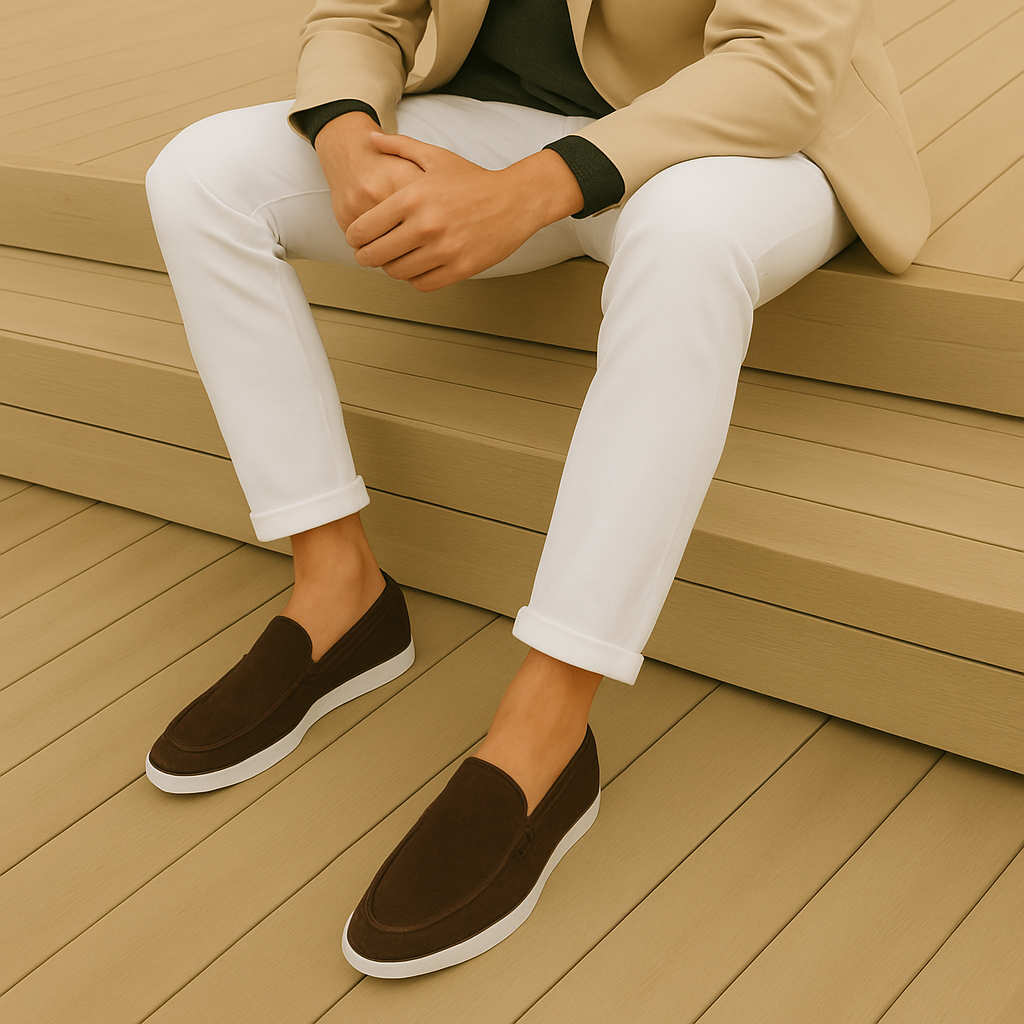 Lenoir™ | Mocassins élégants en suède