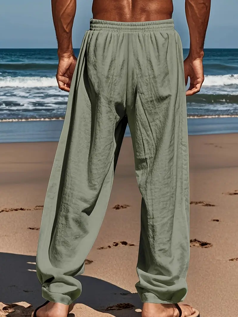 Lenoir™ | Pantalons en Lin Élégants