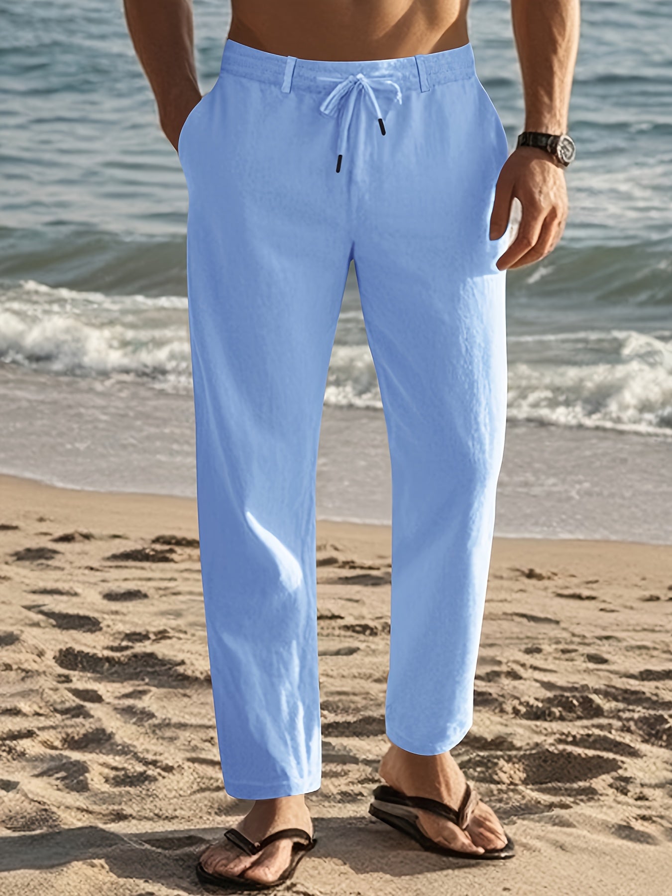 Cazel | Pantalon en lin pour homme